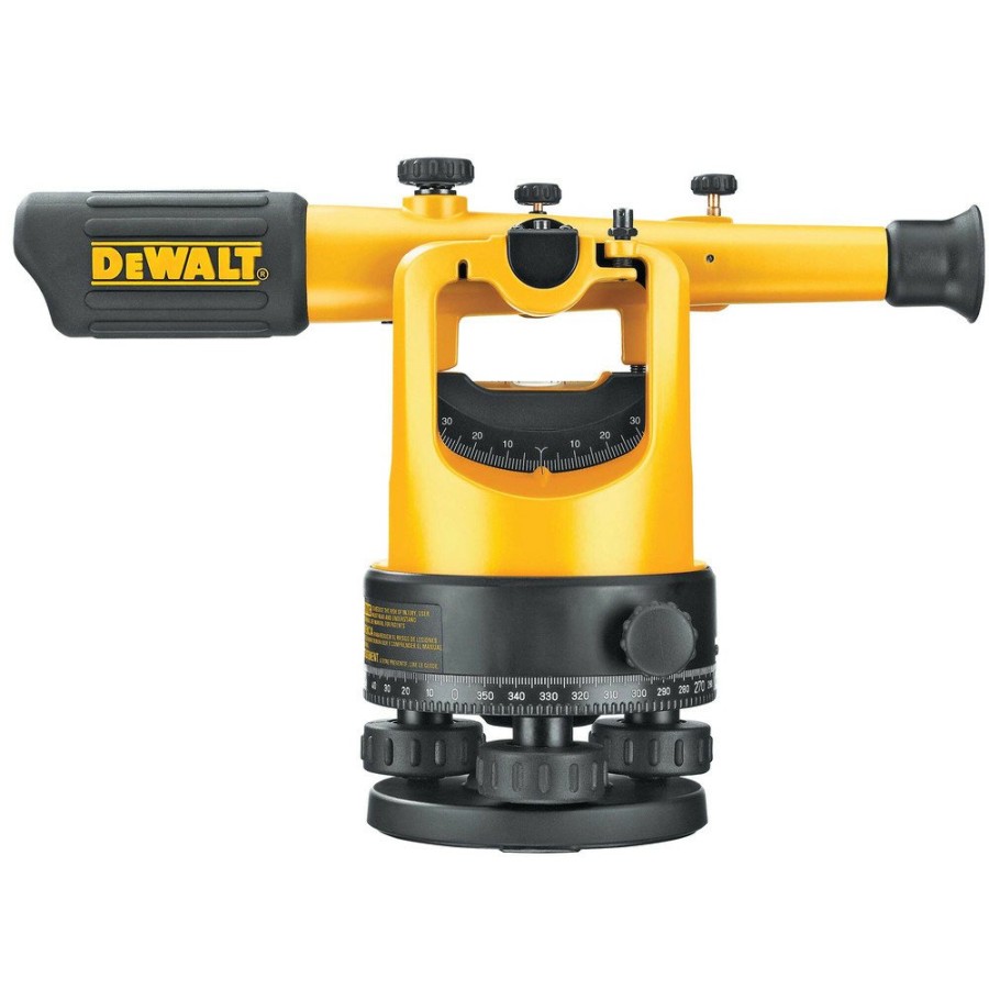 Hand Tools Dewalt Levels | Dewalt Dw092Pk 20X Magnification Transit Level Package