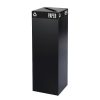 Facility Maintenance & Supplies Safco | Safco 2984Bl 42 Gallon Public Square Paper -Recycling Receptacles - Black