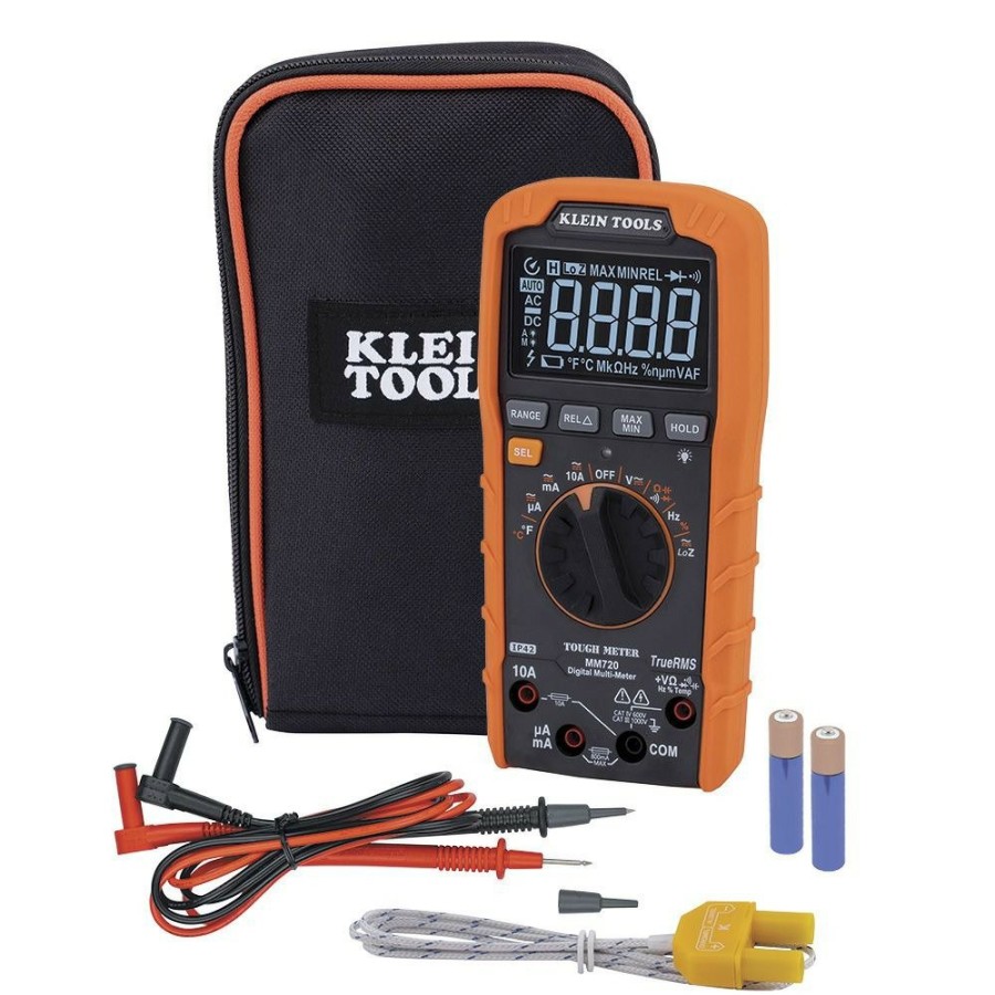 Automotive Klein Tools Multimeters | Klein Tools Mm720 1000V Trms Auto-Ranging Digital Multimeter