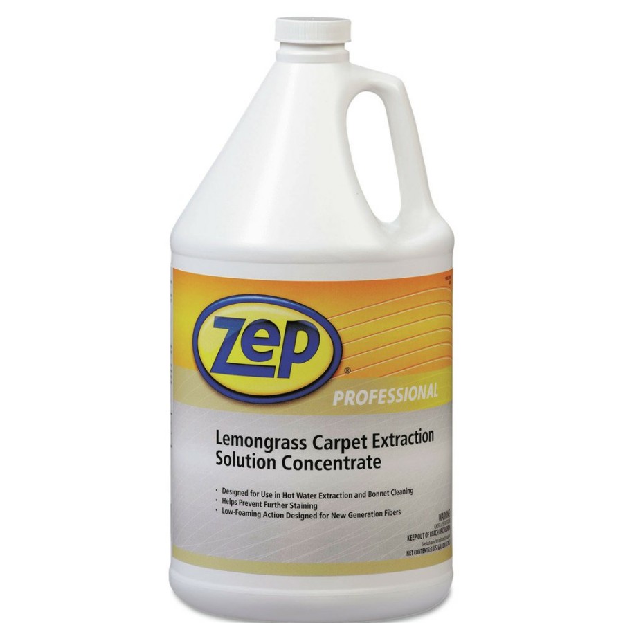 Facility Maintenance & Supplies Zep Professional Cleaners | Zep Professional 1041398 1 Gal. Bottle Carpet Extraction Cleaner - Lemongrass