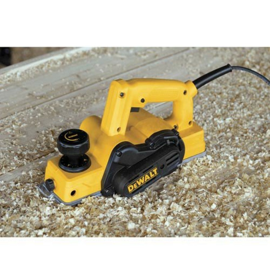 Woodworking Tools Dewalt Hand Held Electric Planers | Dewalt D26676 3-1/4 In. Portable Hand Planer