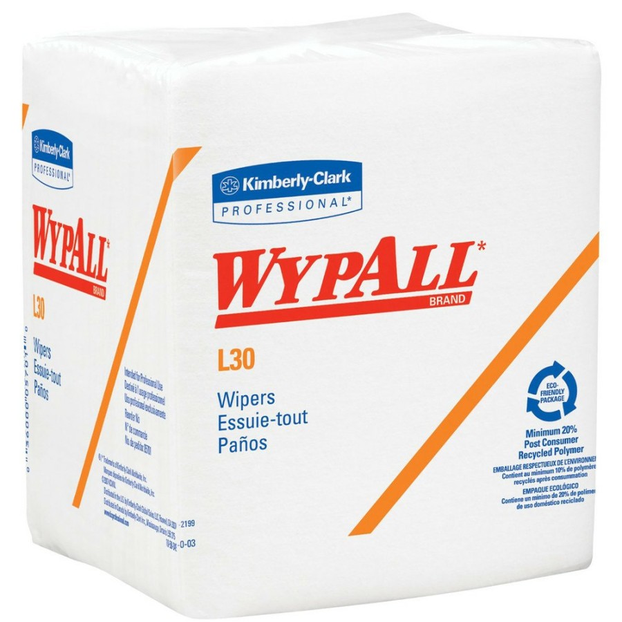 Facility Maintenance & Supplies WypAll | Wypall 5812 L30 Quarter Fold 12.5 In. X 12 In. Towels (90/Polypack, 12 Polypacks/Carton)