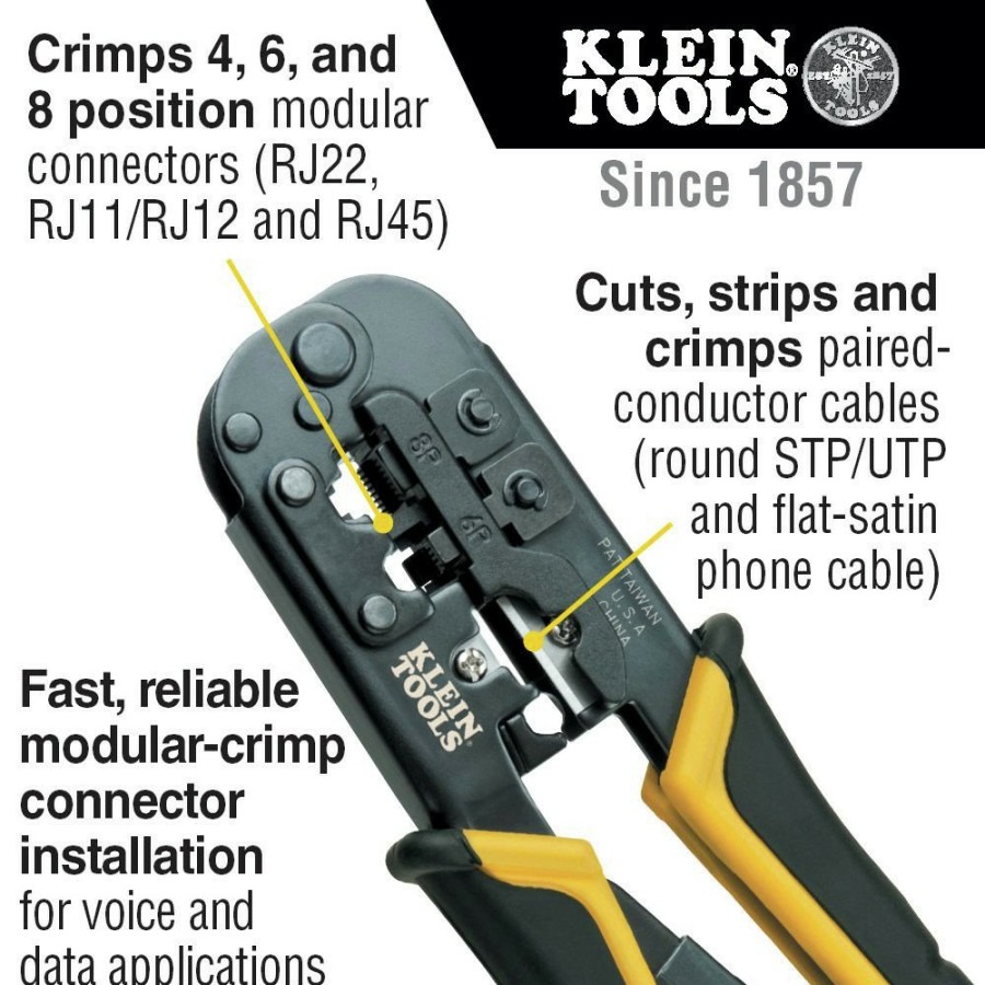 Hand Tools Klein Tools | Klein Tools Vdv226-817 Modular Installation Kit