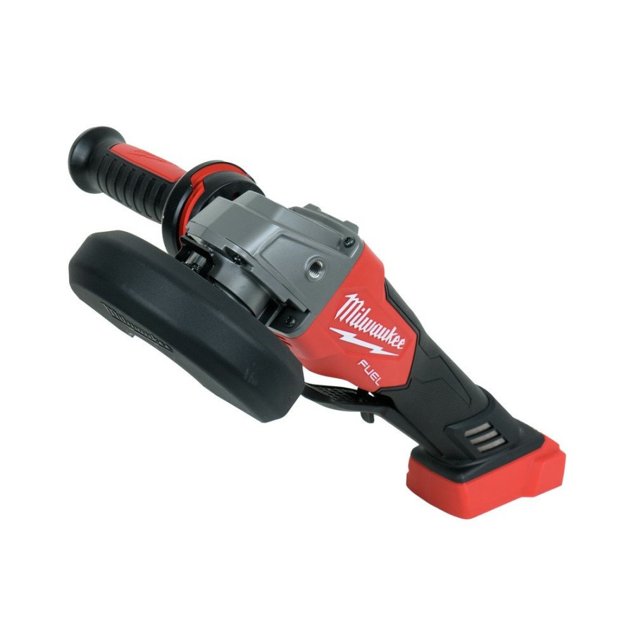 Power Tools Milwaukee Angle Grinders | Milwaukee 2880-20 M18 Fuel Brushless Lithium-Ion 4-1/2 In. / 5 In. Cordless Small Angle Grinder With No-Lock Paddle Switch (Tool Only)