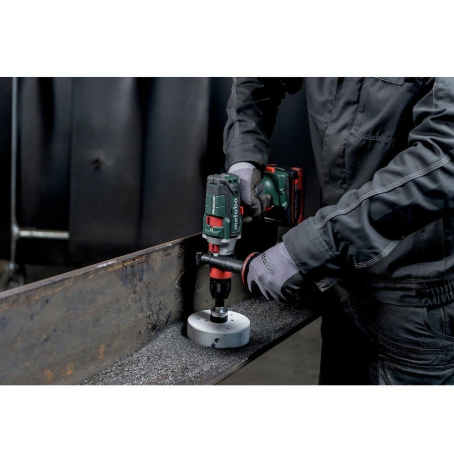 Power Tools Metabo Hammer Drills | Metabo 603185850 Sb 18 Ltx-3 Bl Q I 18V Brushless 3-Speed Lithium-Ion Cordless Hammer Drill (Tool Only)