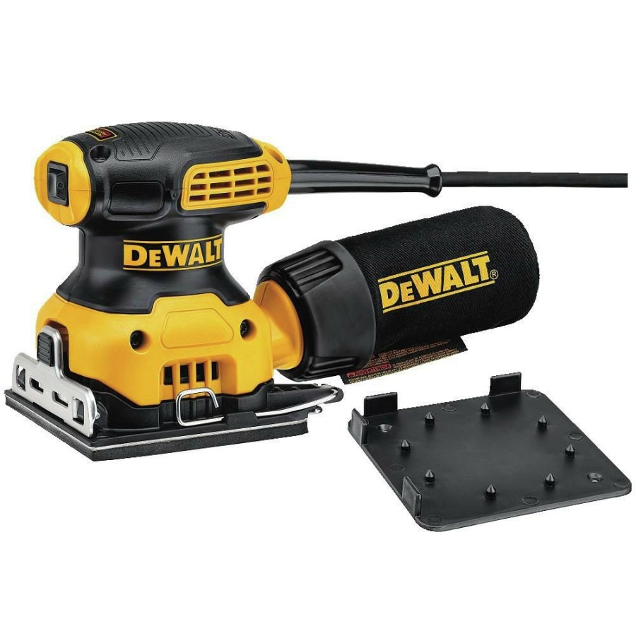 Power Tools Dewalt Sheet Sanders | Dewalt Dwe6411 1/4 Sheet Palm Grip Sander