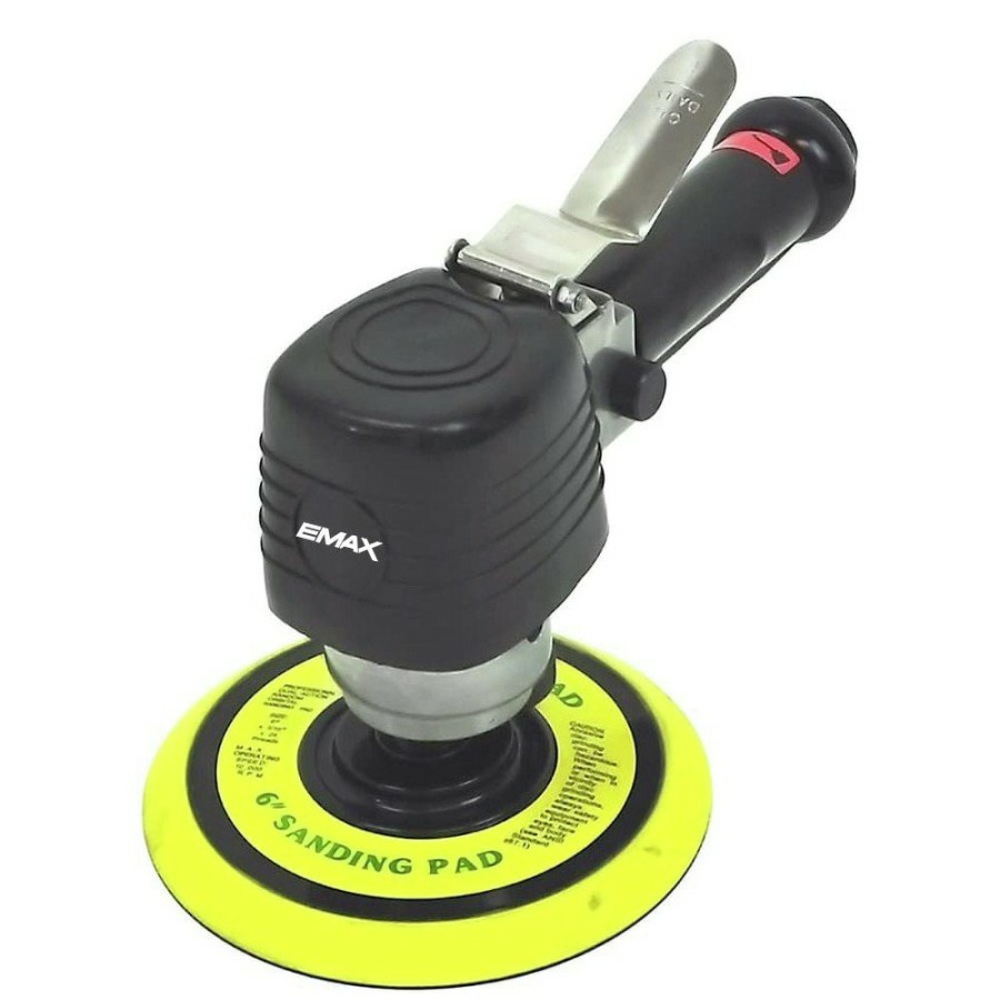 Air Tools And Equipment AirBase Air Sanders | Airbase Eatds60S1P Industrial 6 In. Dual Action Air Orbital Sander