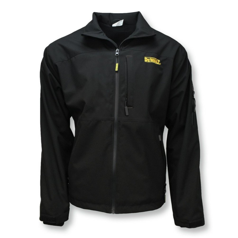 Clothing And Gear Dewalt Heated Jackets | Dewalt Dchj090Bb-2X Structured Soft Shell Heated Jacket (Jacket Only) - 2Xl, Black