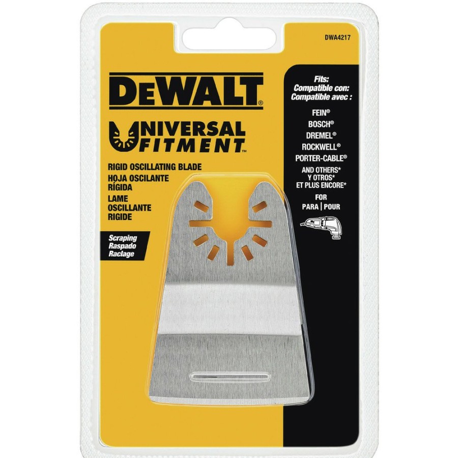 Power Tool Accessories Dewalt | Dewalt Dwa4217 Oscillating Tool Rigid Scraper Blade