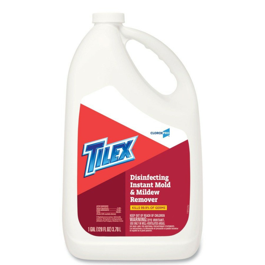 Facility Maintenance & Supplies Tilex Cleaners | Tilex 35605 128 Oz. Disinfects Instant Mold And Mildew Remover Refill (4/Carton)