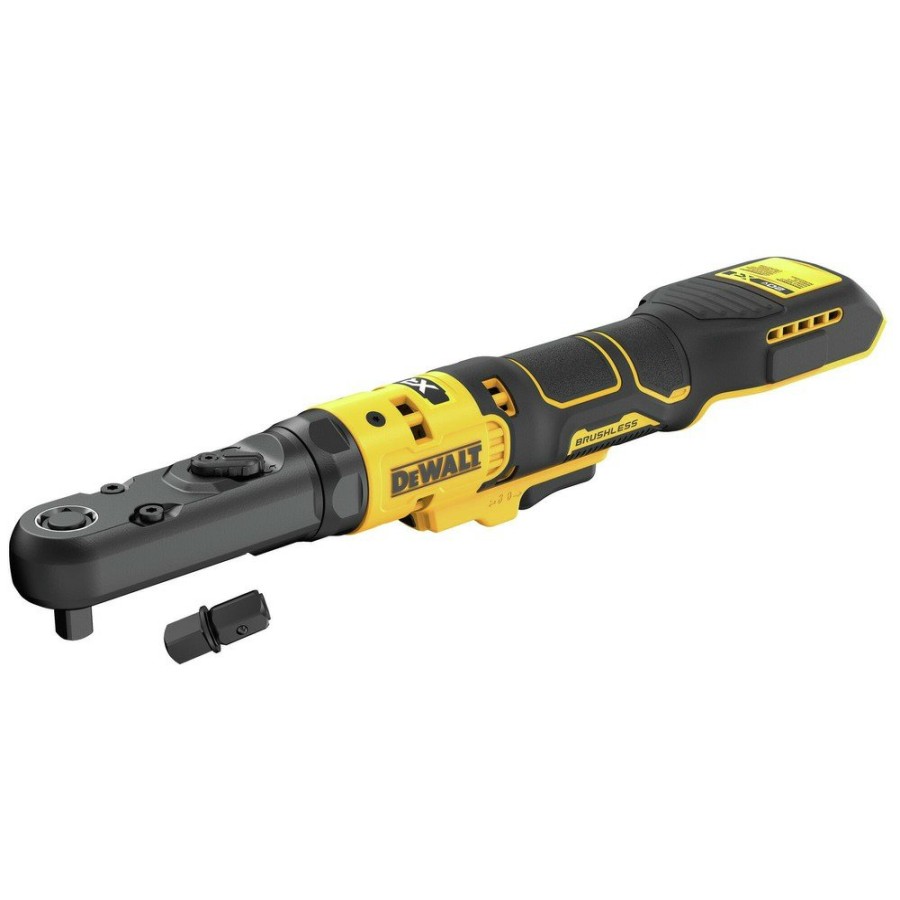 Power Tools Dewalt | Dewalt Dcf510B 20V Max Xr Brushless Lithium-Ion 3/8 In. And 1/2 In. Cordless Sealed Head Ratchet (Tool Only)