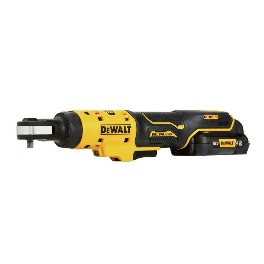 Power Tools Dewalt | Dewalt Dcf504Gg1 12V Max Xtreme Brushless Lithium-Ion 1/4 In. Cordless Ratchet Kit (3 Ah)