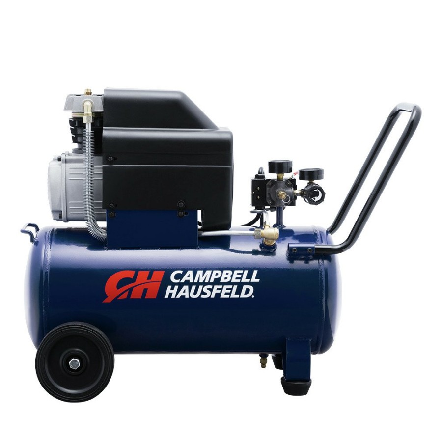 Air Tools And Equipment Campbell Hausfeld Portable Air Compressors | Campbell Hausfeld Hl540100Av 1.30 Hp 8 Gallon Oil-Lube Horizontal Air Compressor