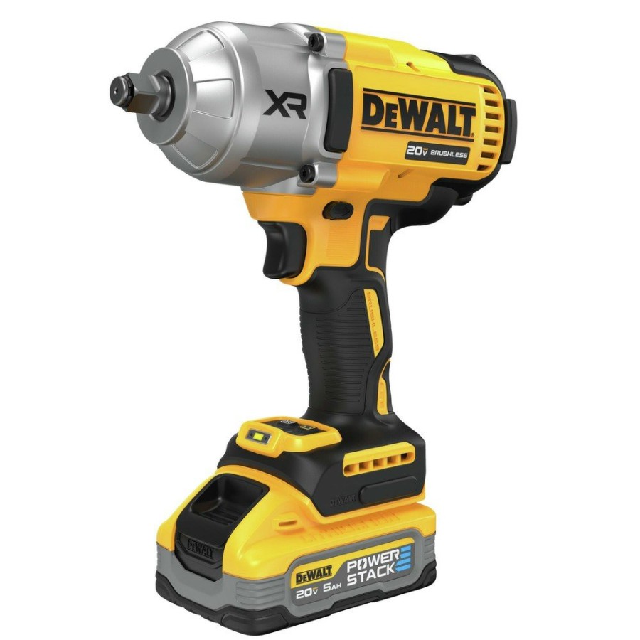 Power Tools Dewalt | Dewalt Dcf900H1 20V Max Xr Brushless Lithium-Ion 1/2 In. Cordless High Torque Impact Wrench Kit (5 Ah)