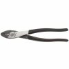 Hand Tools Klein Tools | Klein Tools 1006 9-3/4 In. Crimping/Cutting Tool For Non-Insulated Terminals - Black