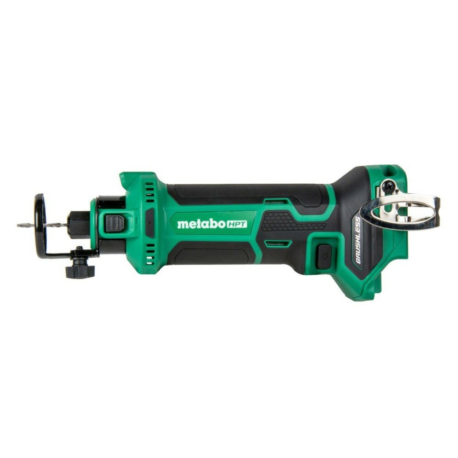 Power Tools Metabo HPT Cut Off Grinders | Metabo Hpt M18Dyaq4M 18V Multivolt Brushless Lithium-Ion Cordless Drywall Cut Out Tool (Tool Only)