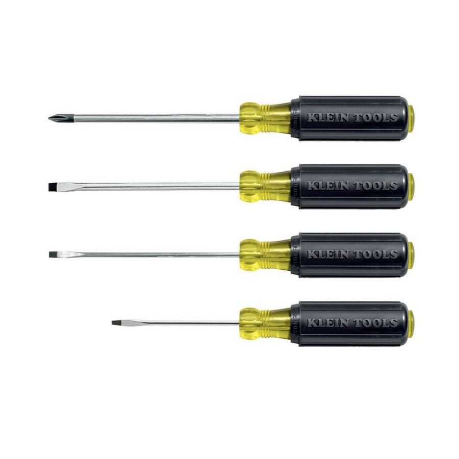 Hand Tools Klein Tools | Klein Tools 85484 4-Piece Mini Slotted And Phillips Screwdriver Set