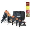 Power Tools Freeman Nailers | Freeman P5Frfnfwscb Professional Framing And Finish Kit With Nails And Canvas Bag