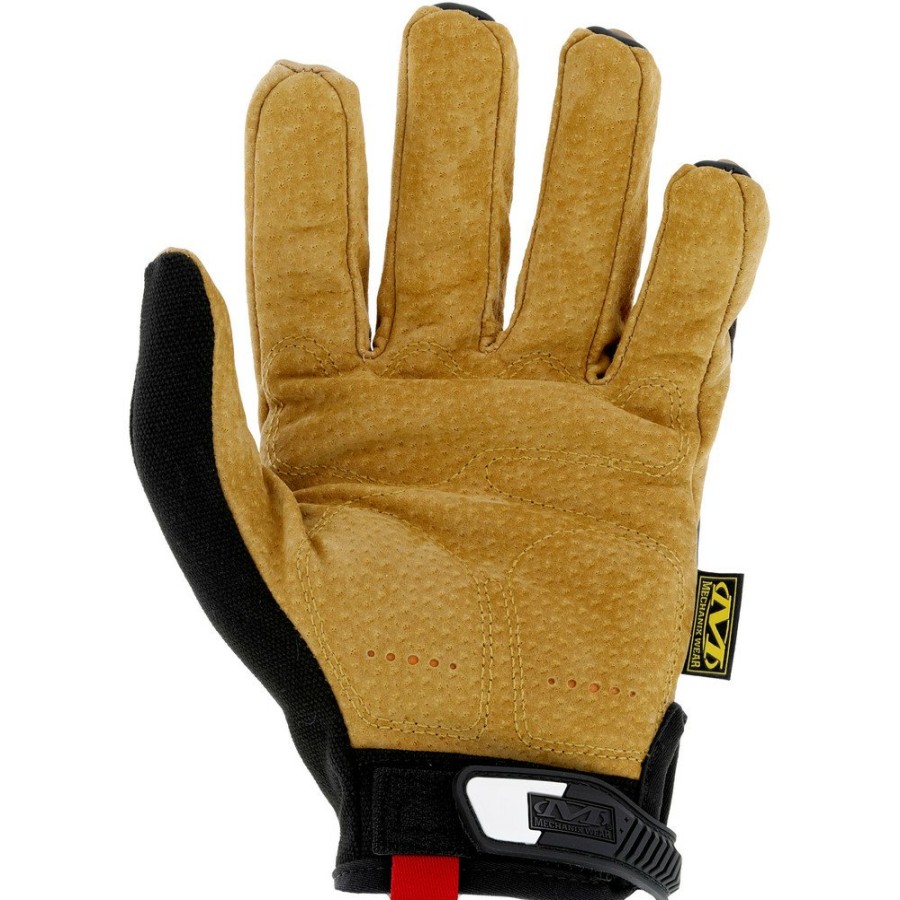 Safety Equipment Mechanix Wear | Mechanix Wear Lmp-75-010 M-Pact Leather Gloves - Large 10, Tan/Black