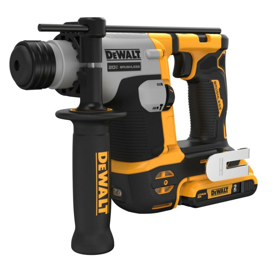 Power Tools Dewalt Rotary Hammers | Dewalt Dch172D2 20V Max Atomic Brushless Lithium-Ion 5/8 In. Cordless Sds Plus Rotary Hammer Kit With 2 Batteries (2 Ah)