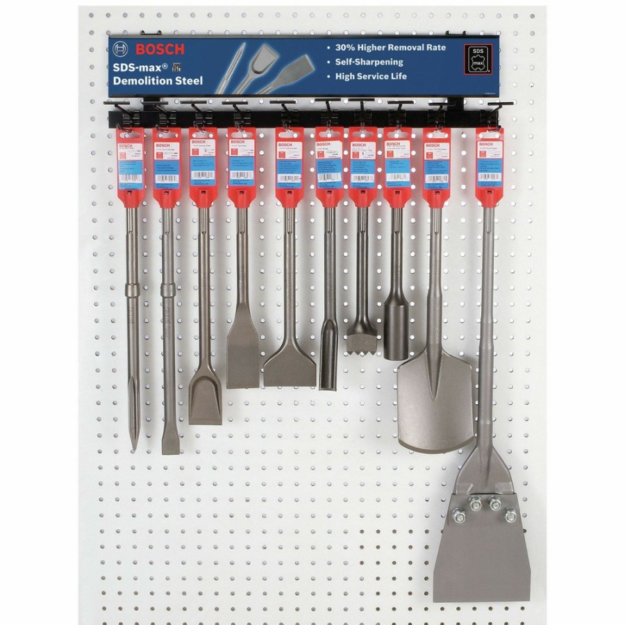 Power Tool Accessories Bosch Bits And Bit Sets | Bosch Hs1918 Sds-Max Hammer Steel 6 In. X 25 In. Floor Scraper