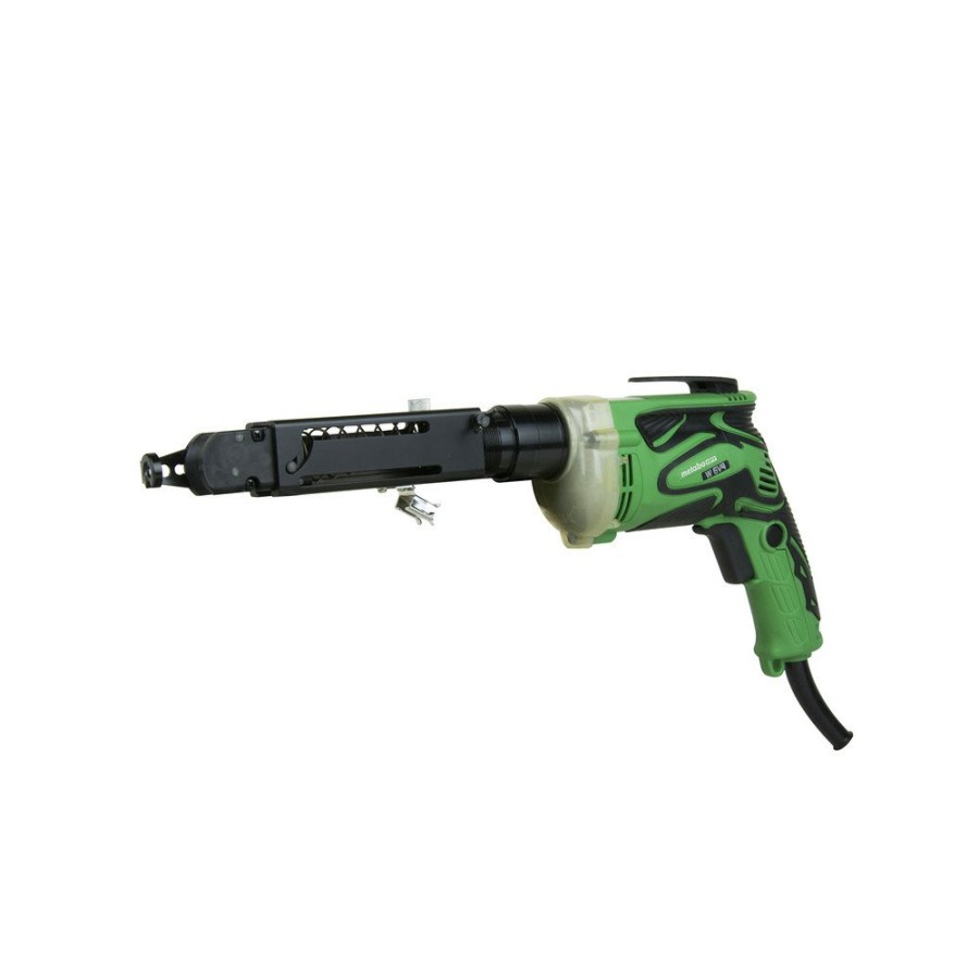 Power Tools Metabo HPT Screw Guns | Factory Reconditioned Metabo Hpt W6V4Sd2M 6.6 Amp Brushed Superdrive Corded Collated Drywall Screw Gun