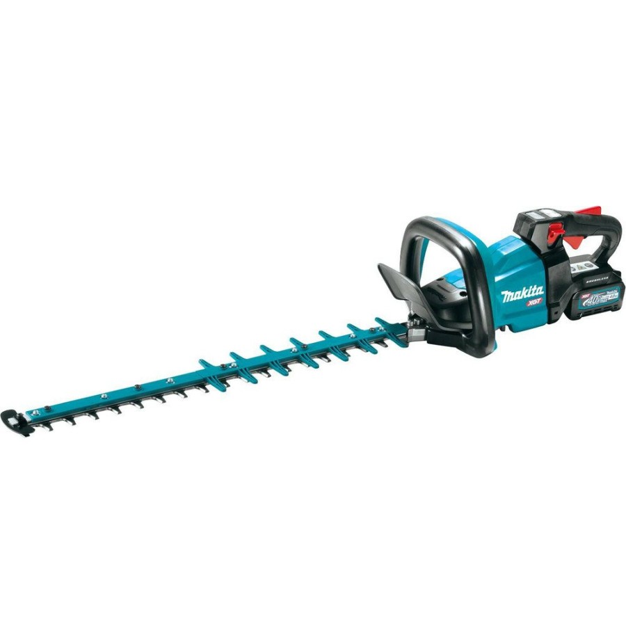 Outdoor Power Tools & Equipment Makita Hedge Trimmers | Makita Ghu02M1 40V Max Xgt Brushless Lithium-Ion 24 In. Cordless Hedge Trimmer Kit (4 Ah)