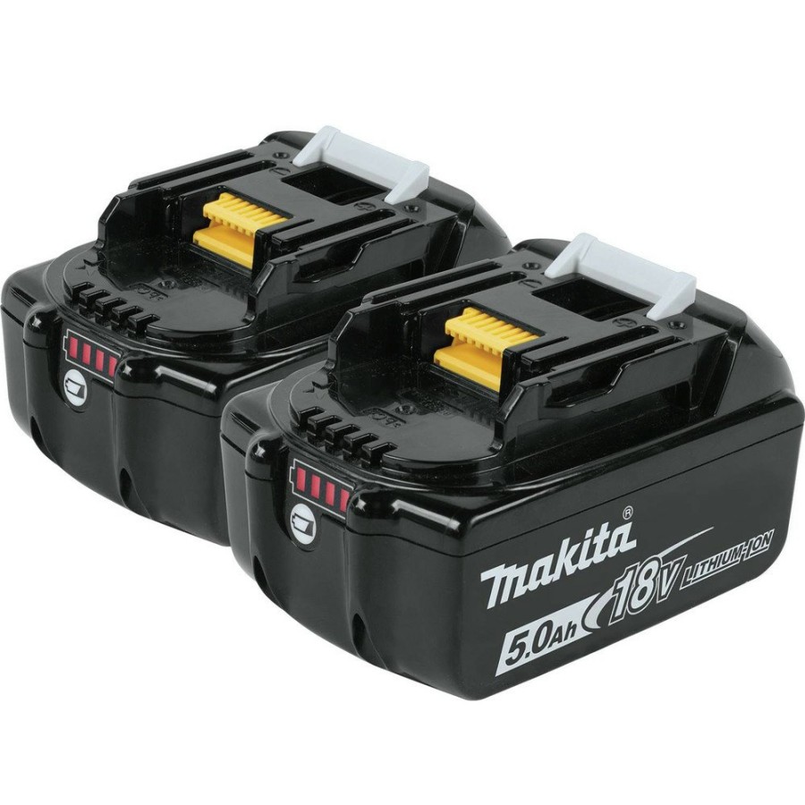 Batteries & Chargers Makita | Makita Bl1850B-2 2-Piece 18V Lxt Lithium-Ion Batteries (5 Ah)