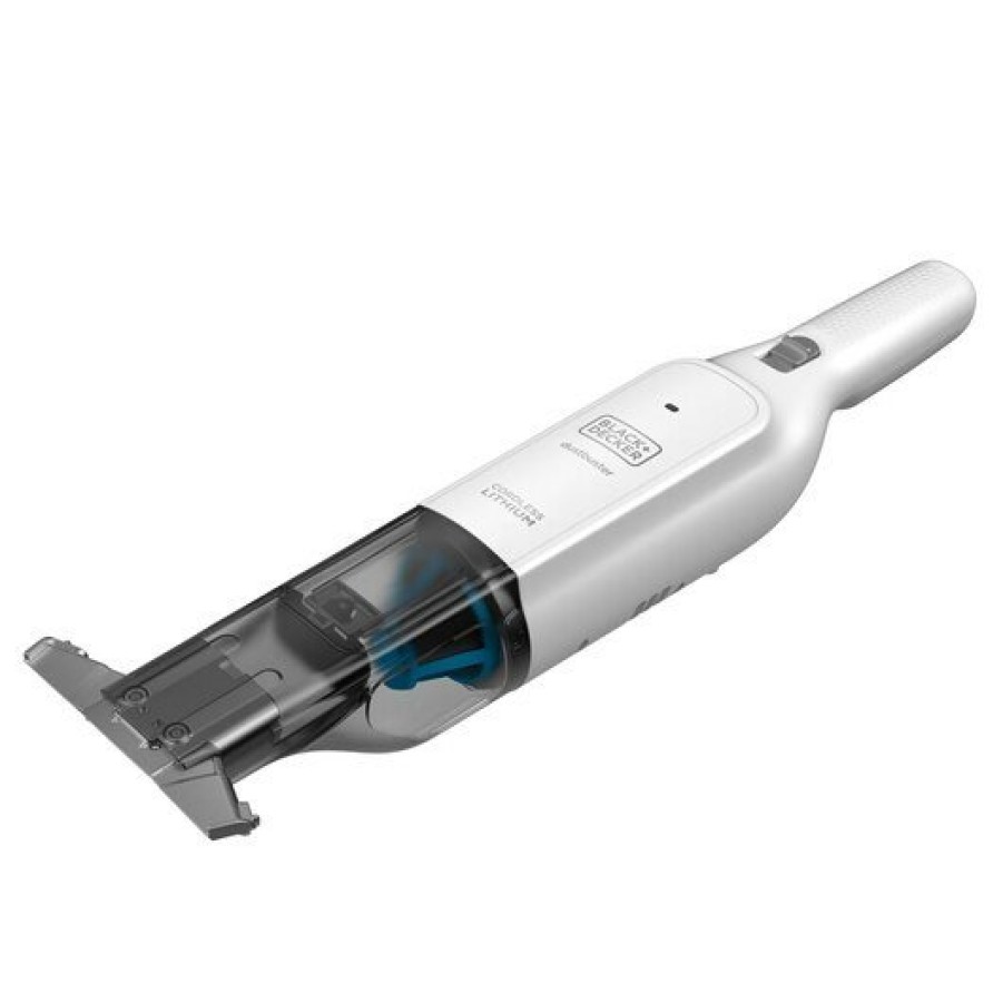 Vacuums Black & Decker | Black & Decker Hlvc315B10 12V Max Dustbuster Advancedclean Cordless Slim Handheld Vacuum - White