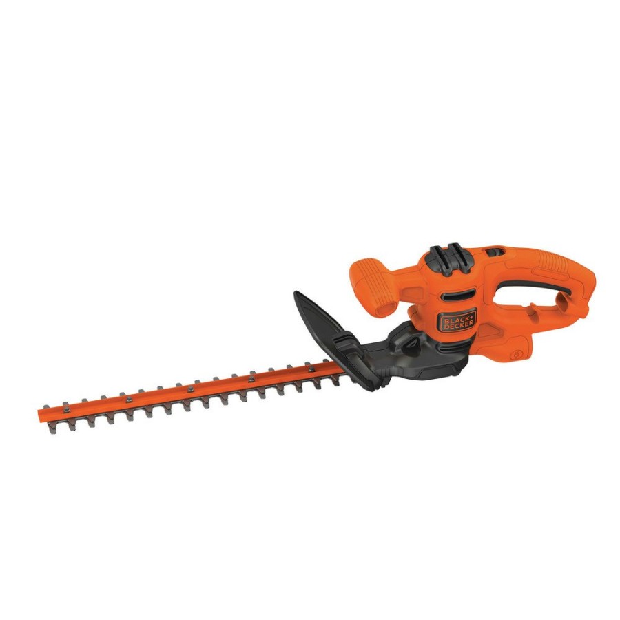 Outdoor Power Tools & Equipment Black & Decker Hedge Trimmers | Black & Decker Beht100 120V 3 Amp Brushed 16 In. Corded Hedge Trimmer