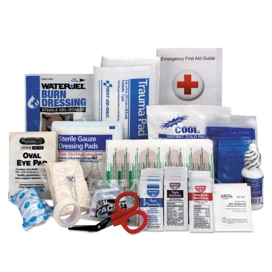 Safety Equipment First Aid Only First Aid And Emergency Kits | First Aid Only 90583 Ansi 2015 Compliant Class A First Aid Kit Refill For 25 People (1-Kit)