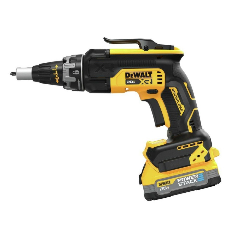 Power Tools Dewalt Screw Guns | Dewalt Dcf630E1 20V Max Xr Brushless Lithium-Ion Cordless Drywall Screwgun Kit (1.7 Ah)