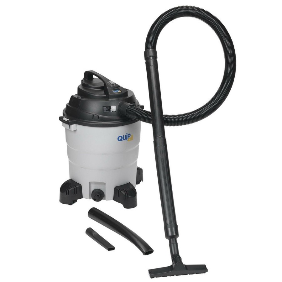 Vacuums Quipall | Quipall Ec818-1200 1200-Watt 8.3 Gallon Plastic Tank Wet/Dry Vacuum