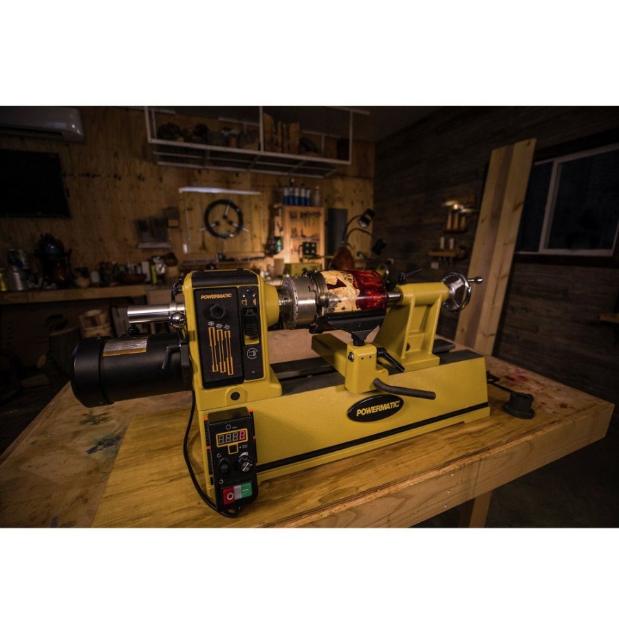 Woodworking Tools Powermatic | Powermatic 1792014 Pm2014 115V 1 Hp Corded Benchtop Lathe