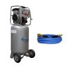 Air Tools And Equipment California Air Tools Portable Air Compressors | California Air Tools 20020H 20 Gallon 2 Hp Ultra Quiet And Oil-Free Steel Tank Air Compressor Hose Kit