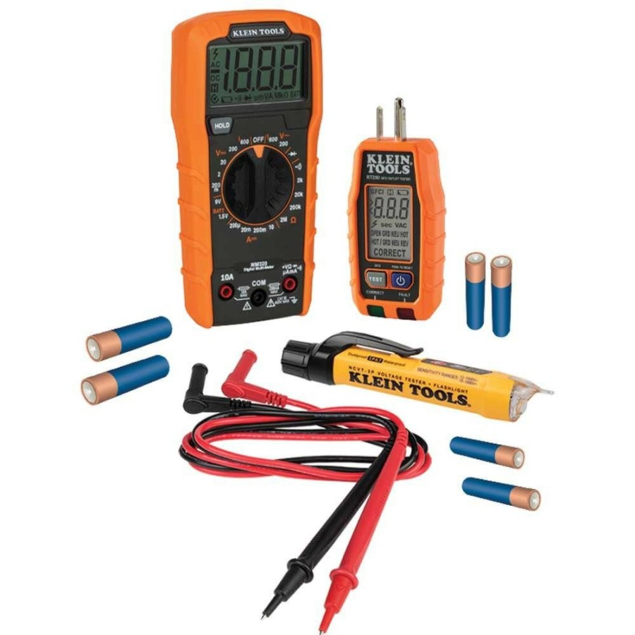 Automotive Klein Tools Multimeters | Klein Tools 69355 Premium Electrical Test Kit