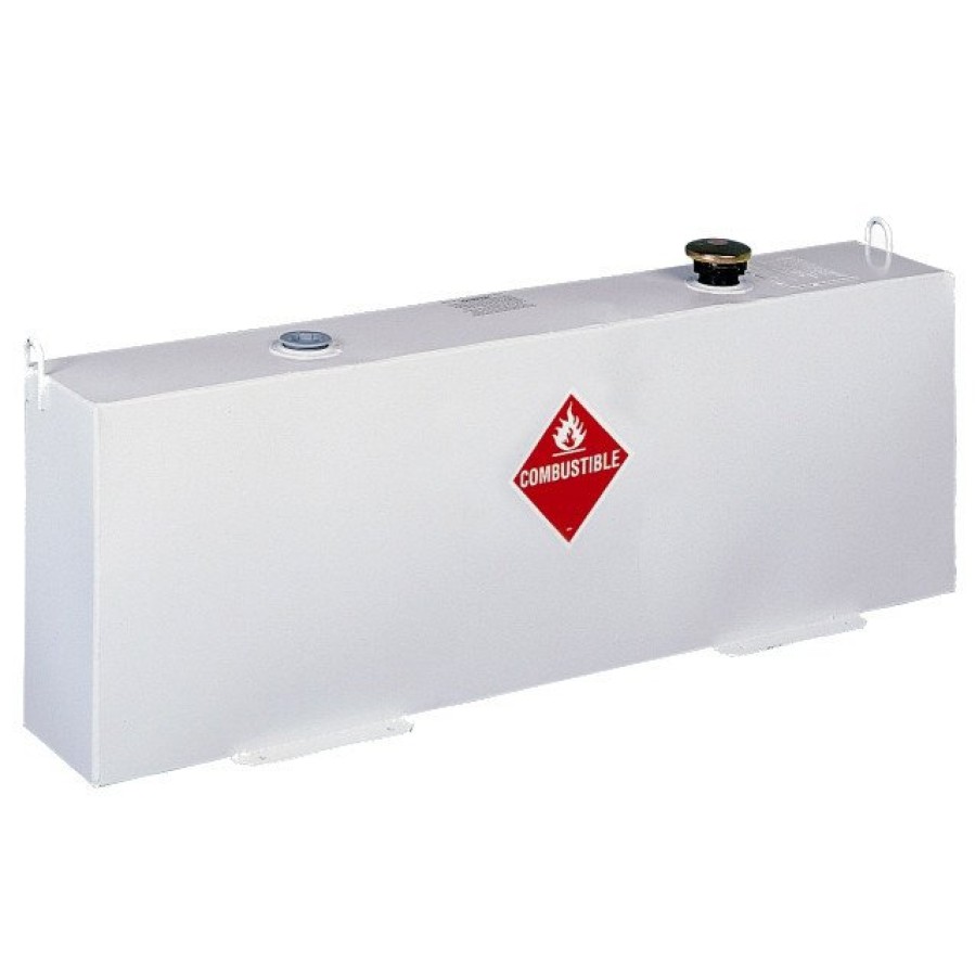 Automotive JOBOX | Jobox 486000 37 Gallon Vertical Steel Liquid Transfer Tank - White