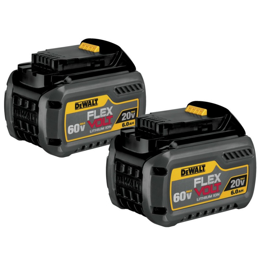 Batteries & Chargers Dewalt | Dewalt Dcb606-2 (2/Pack) 20V/60V Max Flexvolt 6 Ah Lithium-Ion Battery