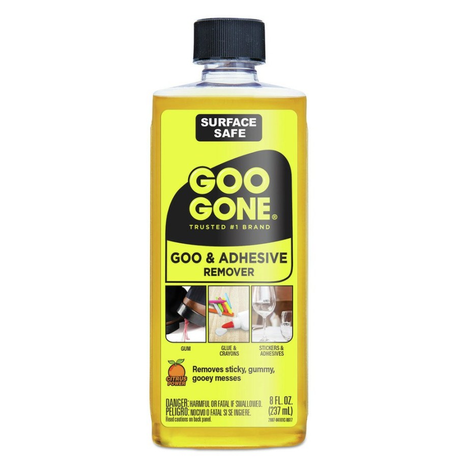 Facility Maintenance & Supplies Goo Gone Cleaners | Goo Gone 2087 8 Oz. Bottle Original Cleaner - Citrus Scent (12/Carton)