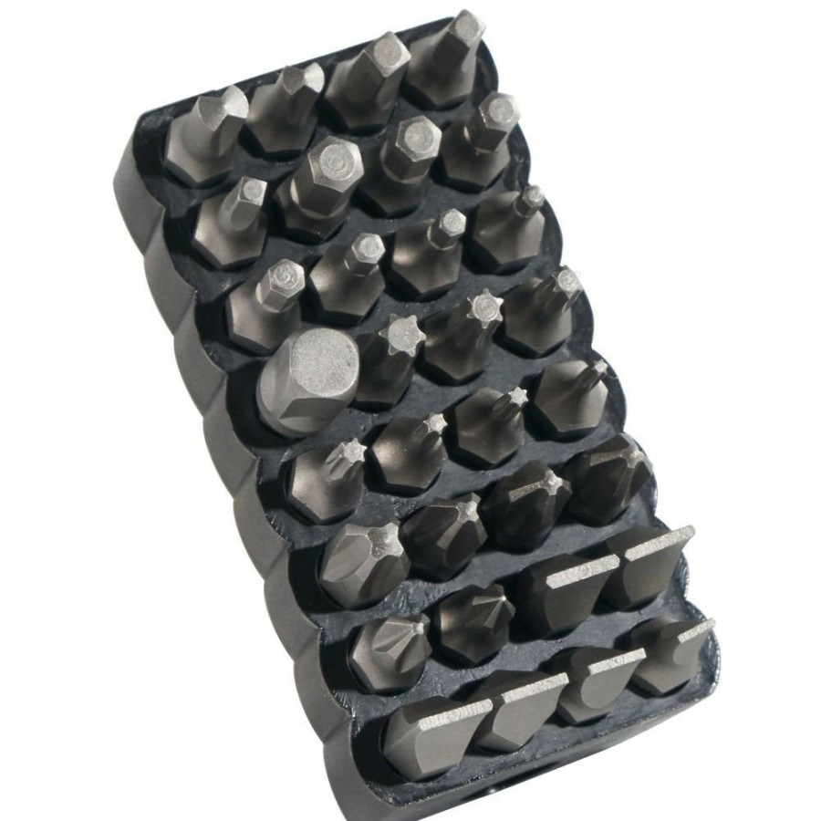 Power Tool Accessories Klein Tools Bits And Bit Sets | Klein Tools 32526 Standard Tip Bit Set (32-Piece)