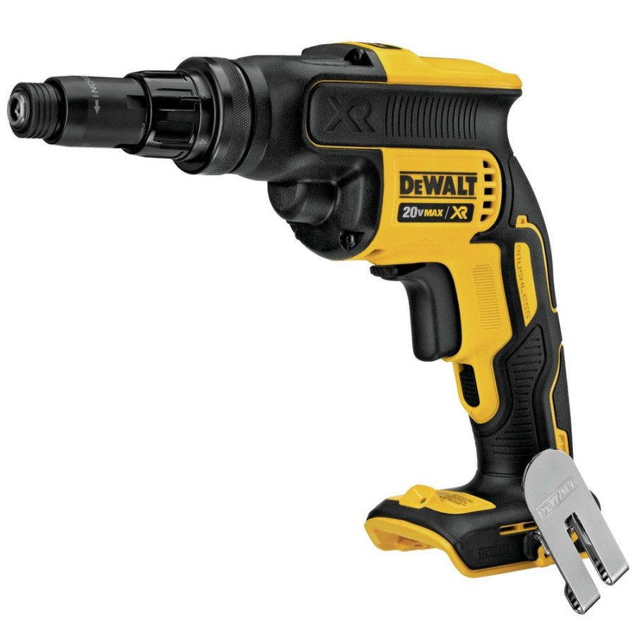 Power Tools Dewalt Screw Guns | Dewalt Dcf622Bdcb204-Bndl 20V Max Xr Brushless Lithium-Ion Cordless Versa-Clutch Adjustable Torque Screwgun (Tool Only)