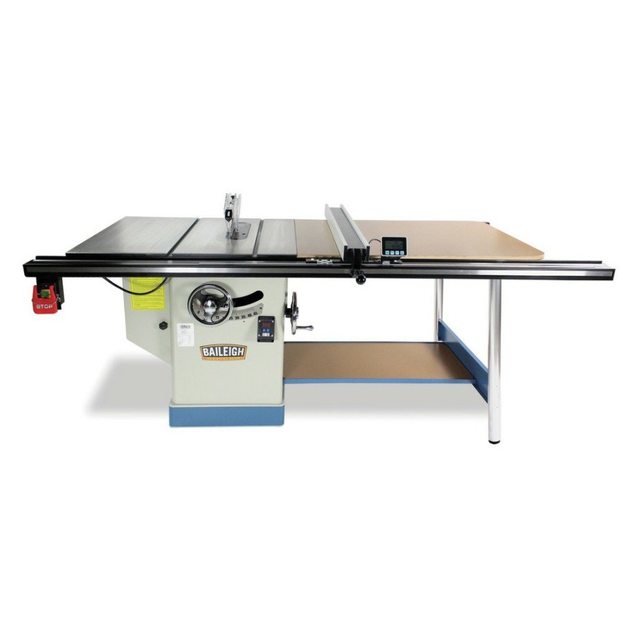 Woodworking Tools Baileigh Industrial | Baileigh Industrial 1008084 5 Hp Professional Cabinet Table Saw