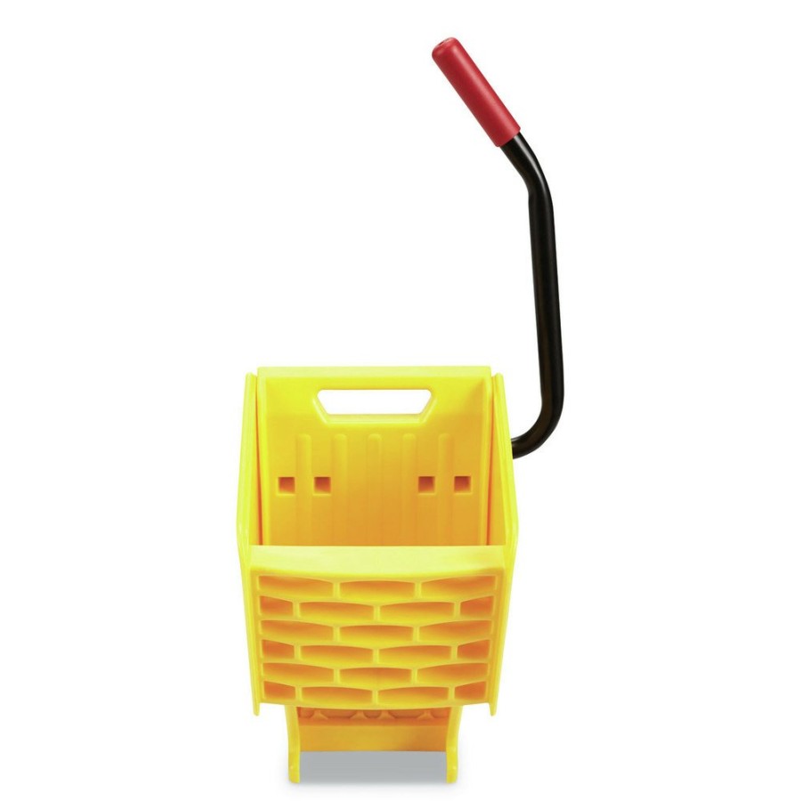 Facility Maintenance & Supplies Rubbermaid Commercial Cleaning Tools | Rubbermaid Commercial 2064915 Wavebrake 2.0 Plastic Side-Press Wringer - Yellow