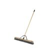 Facility Maintenance & Supplies Rubbermaid Commercial Cleaning Tools | Rubbermaid Commercial 2040044 36 In. Push Broom With Pp Bristles For Rough Floor Surfaces And 62 In. Natural Wood Handle