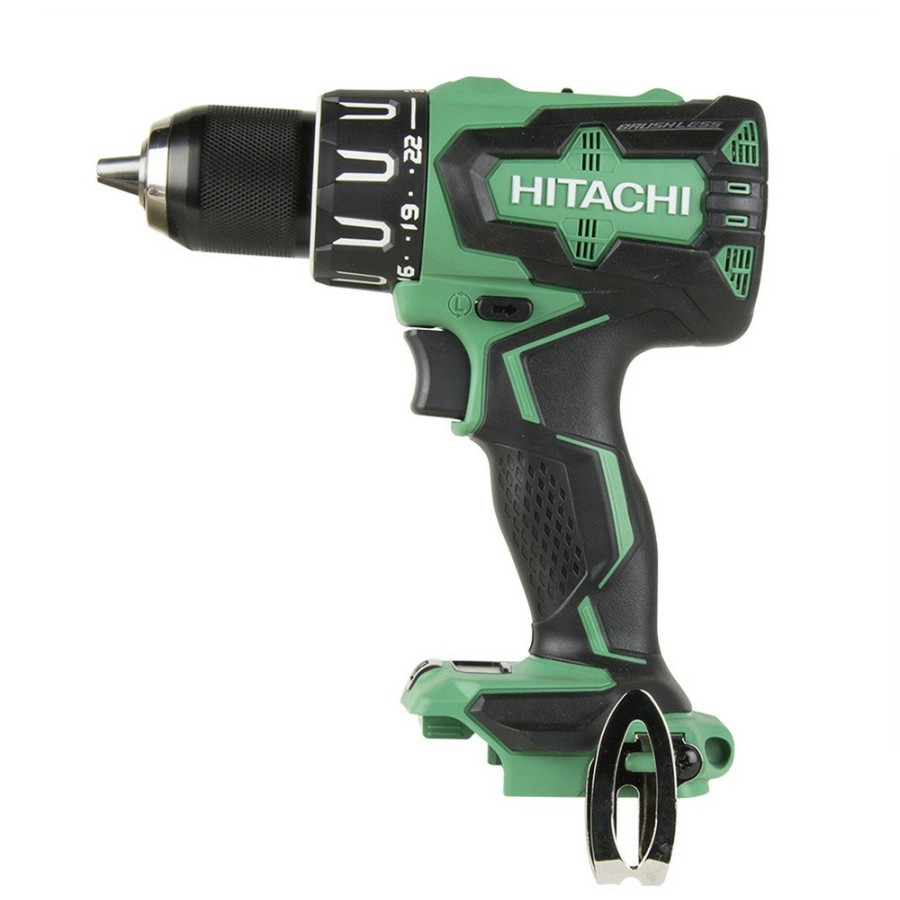 Power Tools Metabo HPT Hammer Drills | Metabo Hpt Dv18Dbfl2Q4M 18V Lithium-Ion Brushless Hammer Drill (Tool Only)