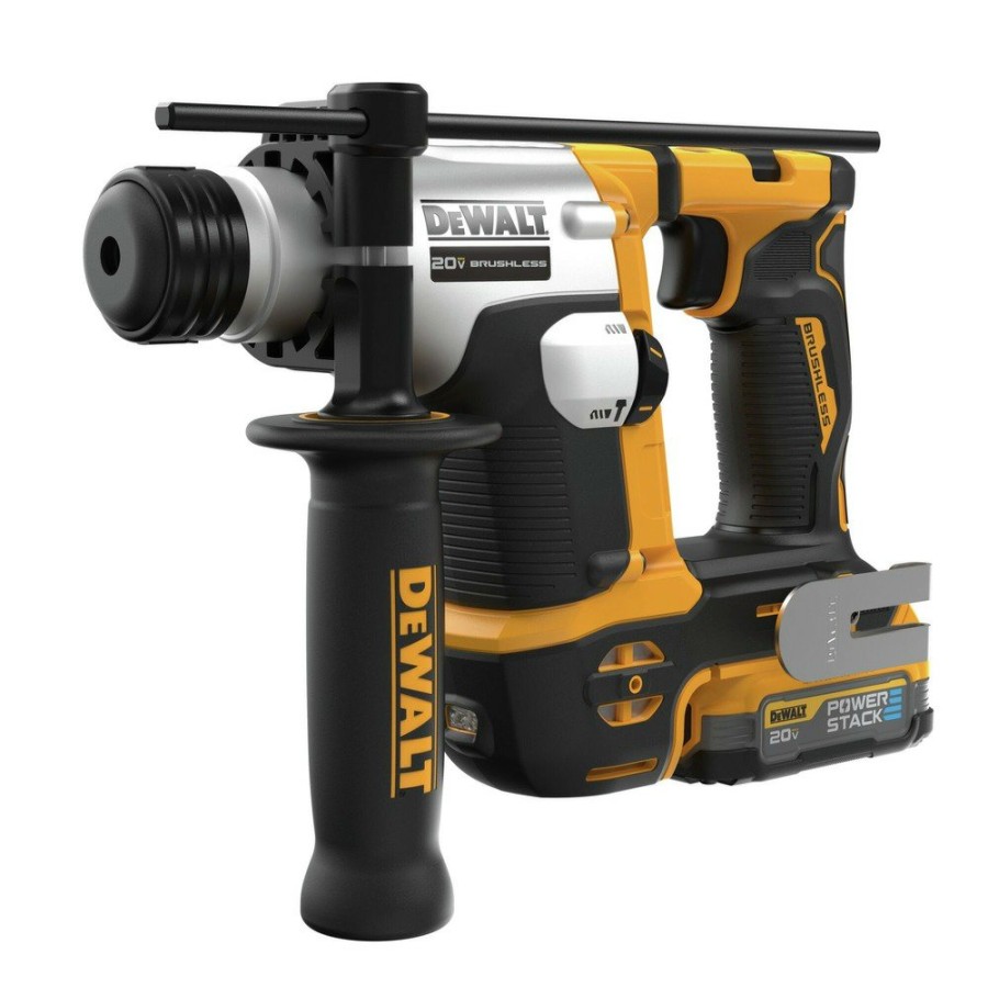 Power Tools Dewalt Rotary Hammers | Dewalt Dch172E2 20V Max Brushless 5/8 In. Cordless Atomic Sds Plus Rotary Hammer Kit (1.7 Ah)