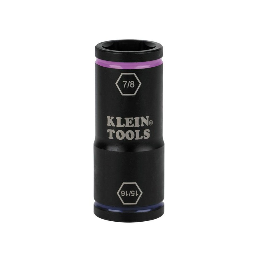 Hand Tools Klein Tools Impact Sockets | Klein Tools 66073 15/16 In. X 7/8 In. Flip Impact Socket