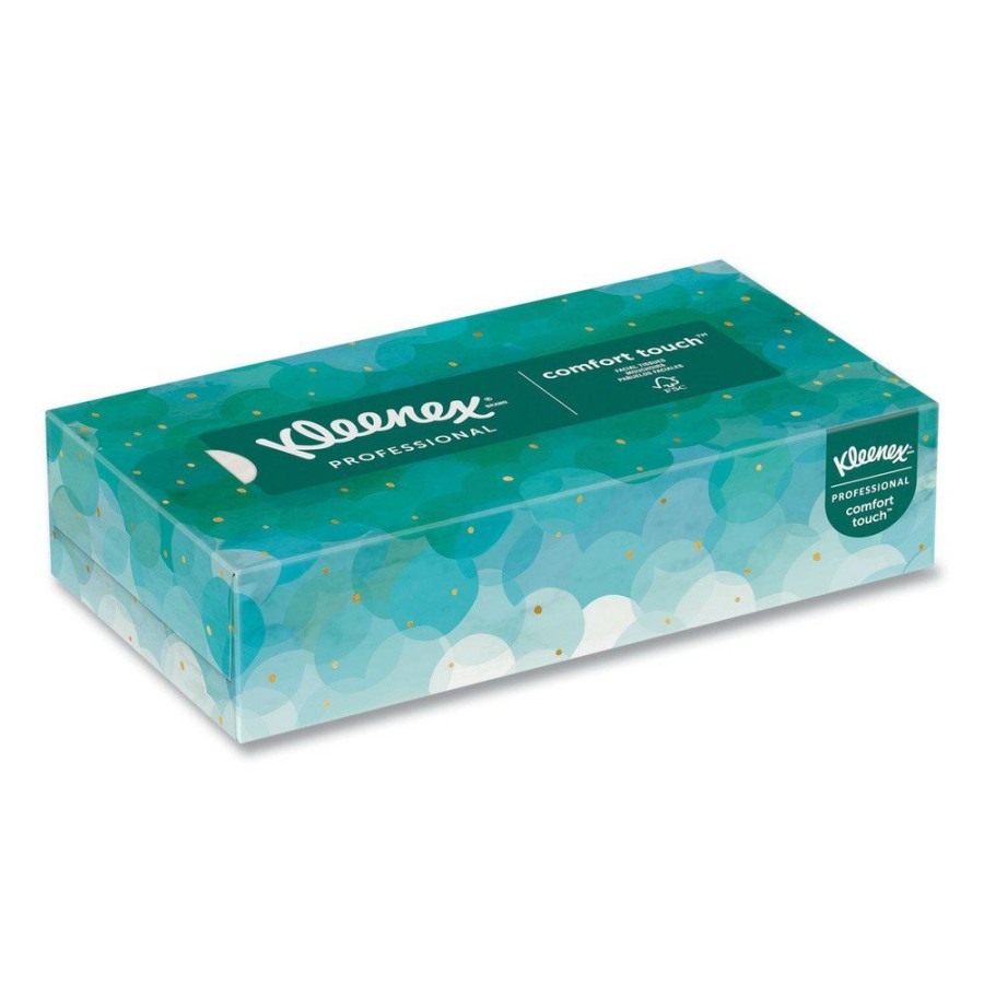 Facility Maintenance & Supplies Kleenex | Kleenex 21400 2-Ply Facial Tissues - White (100 Sheets/Box, 36 Boxes/Carton)