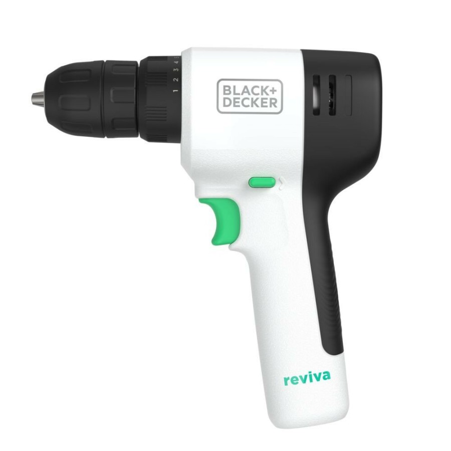 Power Tools Black & Decker Drill Drivers | Black & Decker Revcdd12C 12V Max Reviva Cordless Drill Driver