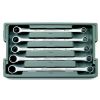 Hand Tools GearWrench Socket Sets | Gearwrench 85987 5-Piece 12-Point Metric Xl Gearbox Double Box Ratcheting Wrench Set